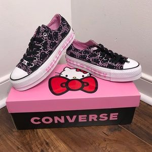 Converse Ltd. Hello Kitty CTAS Clean Lift Ox Shoes